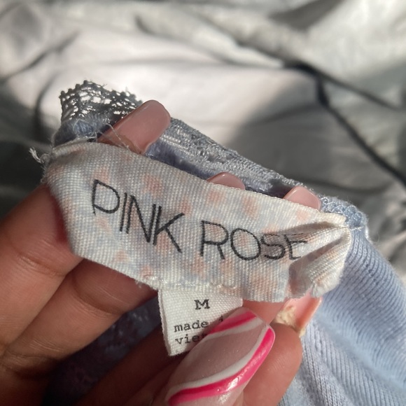Pink Rose crop top - Picture 3 of 3